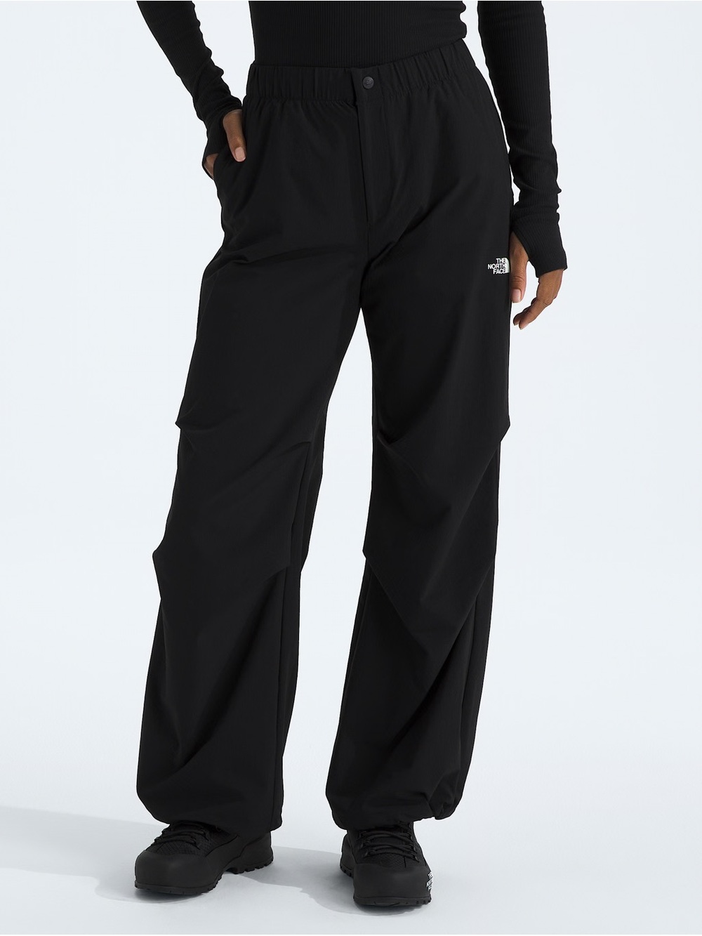 NWT The North Face Black Women's Woven Loose Trousers